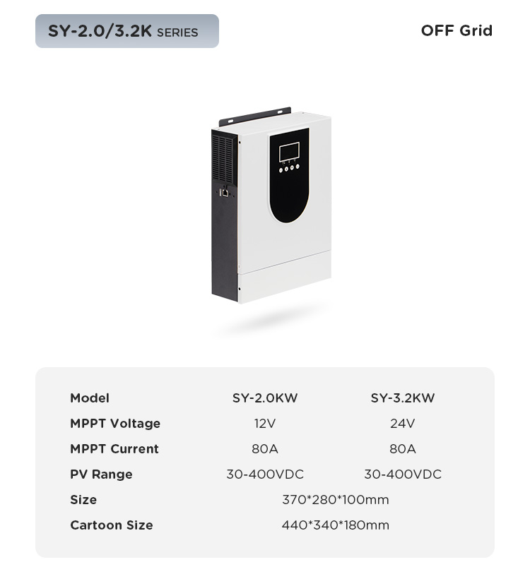 Solar Hybrid Inverter - SY Series