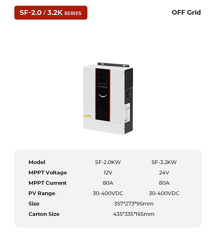 Solar Hybrid Inverter - SF Series