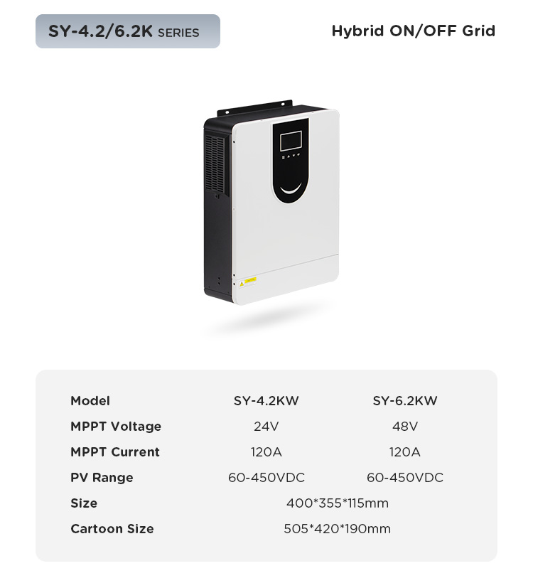 Solar Hybrid Inverter - SY Series