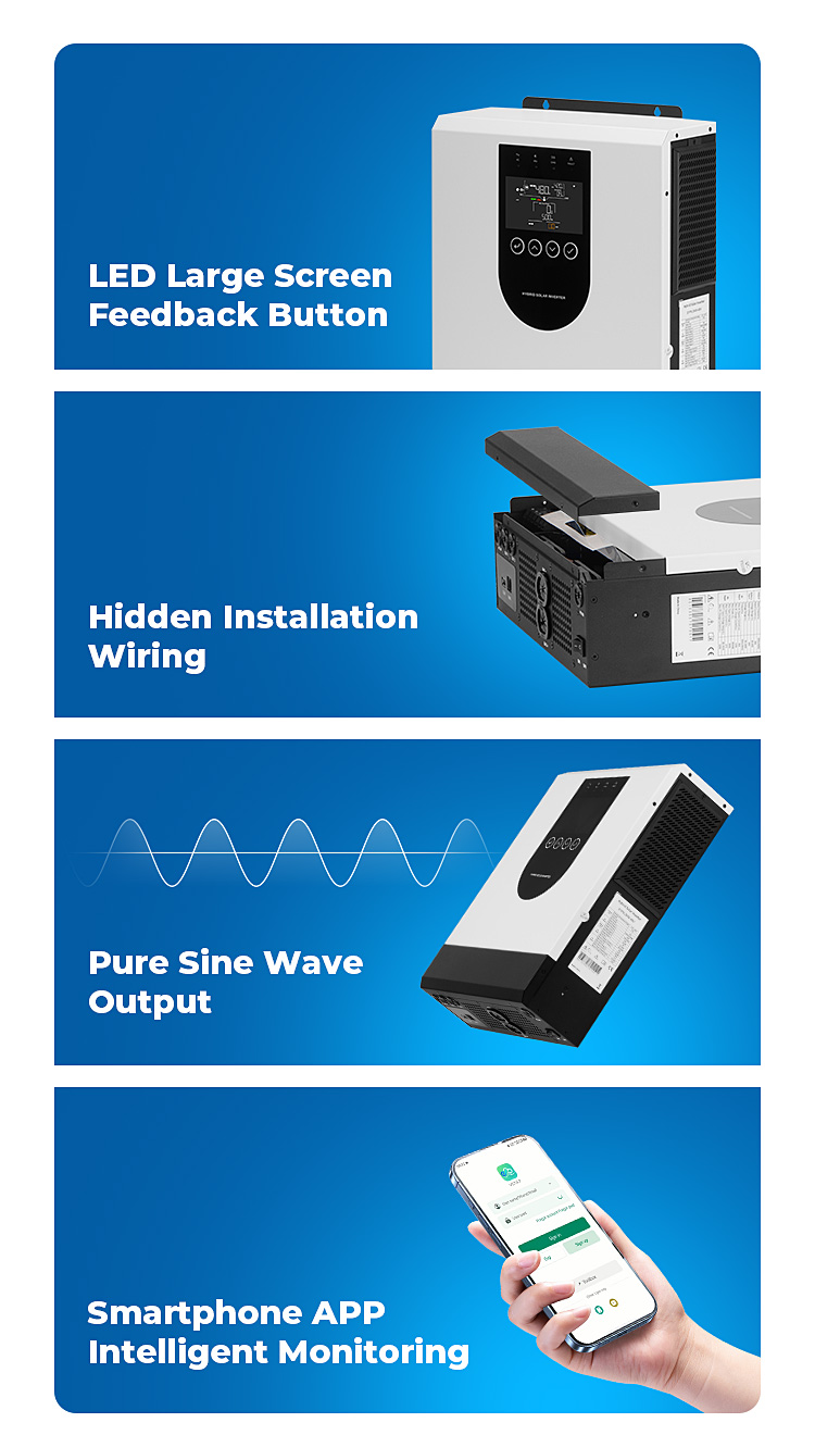 Hybrid Solar Inverter SYP-6.5KW/48V